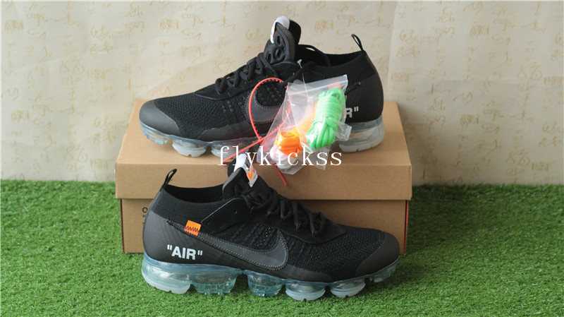 Off White x Nike Air VaporMax Black 2018